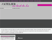 Tablet Screenshot of latelieraubordelo.fr